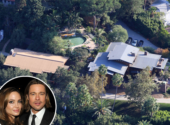 Brad Pitt, Angelina Jolie, Los Feliz Home Brad Pitt, Angelina Jolie, Los Feliz Home
